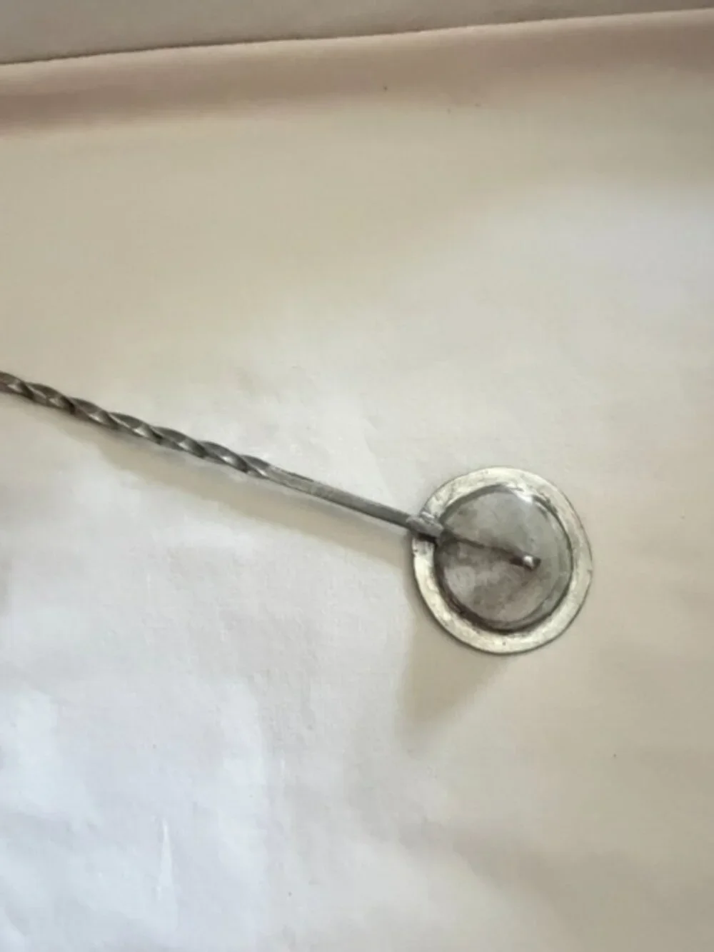 Vintage Silver Candle Snuffer